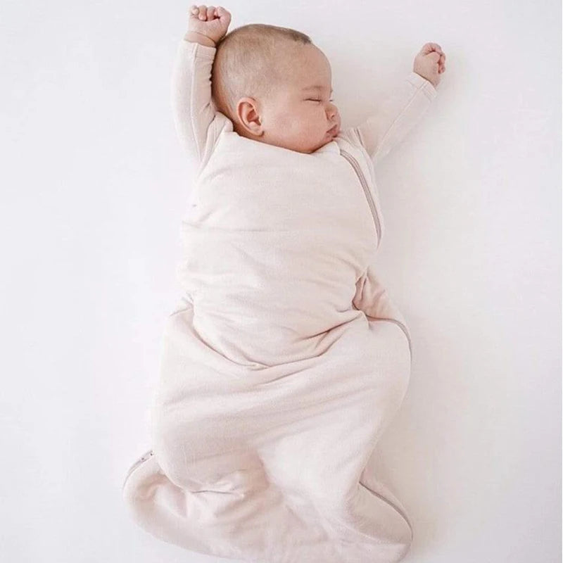 Baby Solid Zipper Sleepsack Wrap