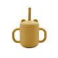 Children Portable Binaural Cup Straw